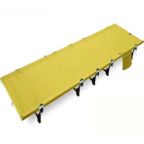 GXXINGIN Portable Folding Bed，Camping Cots,Ultralight Folding Camping Cot for Adults, Portable Sleeping Bed with Carry Bag,Compact for Outdoor Travel,Hiking,Mountaineering,Lightweight Backpacking,Eas