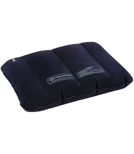 Highlander Lightweight Unisex Outdoor Sleepeze Air Pillow available in Blue -