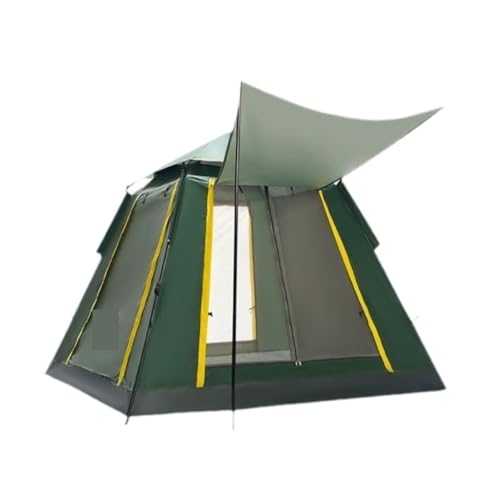 Tent Tent Outdoor Camping Windproof Tent Camping Fully Automatic Double Layer Tent Outdoor Portable Awning Camping Tent