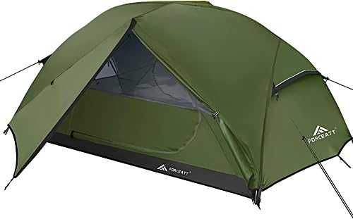 Forceatt Tent 2-3 Person Camping Tent, Waterproof and Windproof 3-4 Seasons Ultralight Backpack Tent, can be Installed Immediately, Suitable for Hiking, Camping, Outdoor