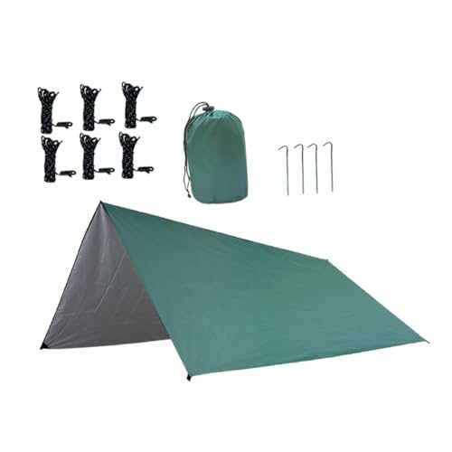 WESIEVYA Tent for Camping Waterproof Outdoor Camping Tent for 3 4 People Portable Single Layer Sunshade Canopy Tent Ideal for Hiking and Travel Air Tent