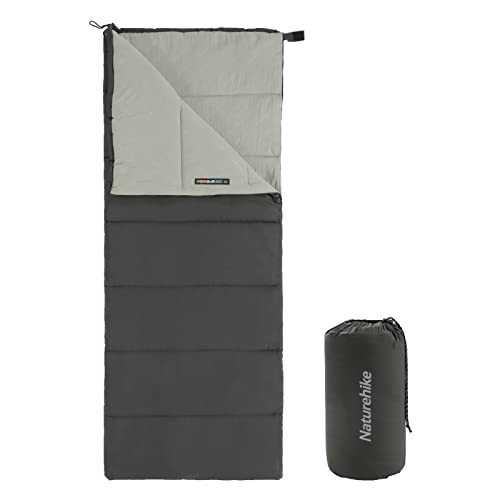 Naturehike Sleeping Bags for Adults, Lightweight Rectangular Spliceable 3 Season Sleeping Bag, for Outdoor Camping, Hiking