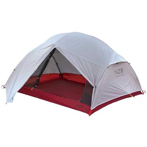 NEAR ZERO Ultralight, Freestanding Camping Tent with Lightweight Aluminum Frame & Rainfly for 1/2/3 Person | Easy Set-up Tents for Backpacking & Hiking | Made of 20D Ripstop Sealed Nylon For 3 Seasons
