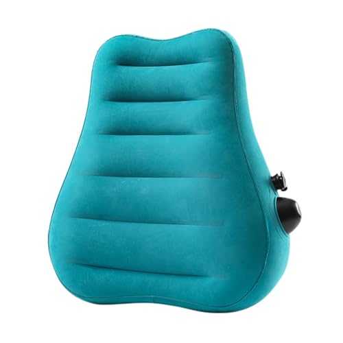 ETRAVEL Camping Pillow Ultralight Inflatable Pillow for Hiking,Backpacking - Upgrade Comfortable Ergonomic Air Pillow for Neck Support - Soft Travel Pillow in Car,Beach,Office (BLUE01)