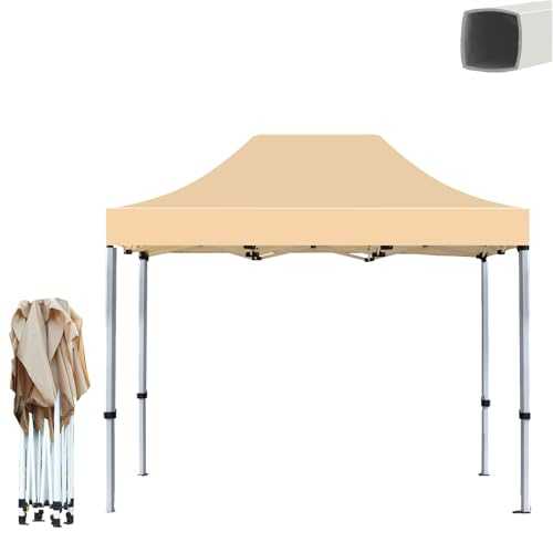 Toldo desplegable Carpa Plegable 3 Adjustable Heights, Portable Tent Canopy Easy to store Insulation Breathable and Ventilated, Cenador de Jardín Impermeable for Outdoor Camping BBQ Park Beach(