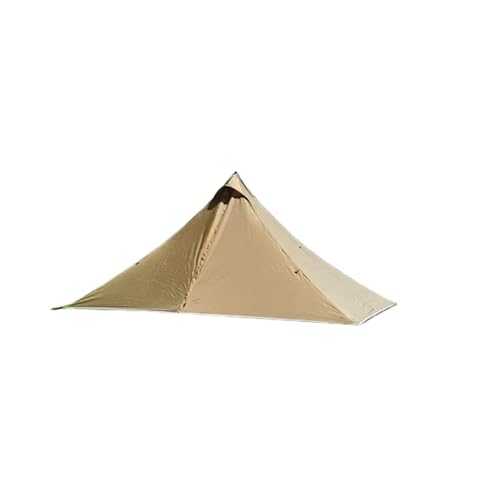 1 Person Hiking Camping Tent Ultralight Rodless Pyramid Tent 4 Season Backpack Tent Outdoor Waterproof Awnings Sun Shlelter Tent