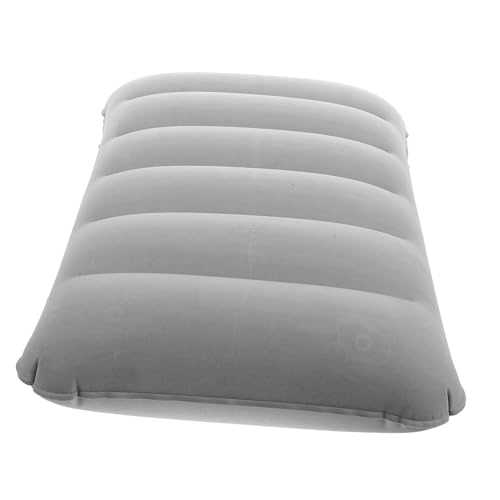 VICASKY Ultralight Inflatable Camping Pillow Ergonomic Design for Outdoor Travel Airplanes Durable Flocking Surface for Comfort Compact Lumbar Support Cushion for Hiking Picnics
