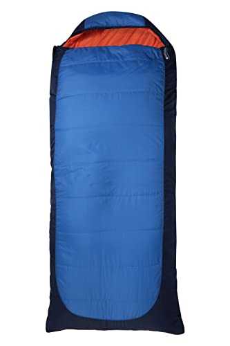 Mountain Warehouse Microlite 950 Square Sleeping Bag - Compact Camping Sleep Bag, Lightweight, Ripstop Fabric - Best for Trekking, Travelling, Hiking
