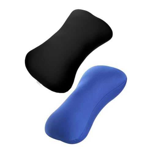 Toyvian 2Pcs Breathable Car Headrest Cushion Neck Rest Pillow for Office Camping Travel Ergonomic for Comfort Pressure Relief