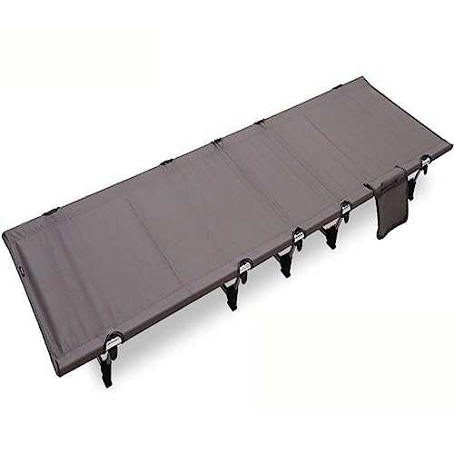 GAOXIONG Folding bed Portable Folding Bed，Camping Cots,Ultralight Folding Camping Cot for Adults, Portable Sleeping Bed with Carry Bag,Compact for Outdoor Travel,Hiking,Mountaineering,Lightweight Ba