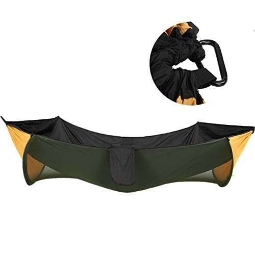 Camping Hammock, Tree Hammocks For Outside Lightweight Nylon Parachute Hammocks Hammocks Portable Single Hammock with Tree Straps For Indoor, Outdoor, Backpacking, Travel