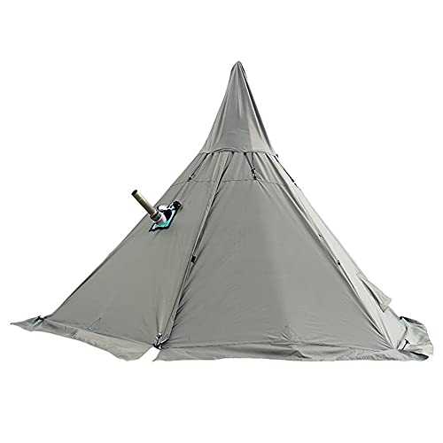 Tents Outdoor Tents with Stove Hole Family Pyramid Tent Camping Backpacking Hiking Mountaineering Heated Shelter progress