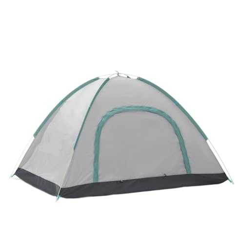 Mountaineering Tents Outdoor Camping Fully Automatic Portable Folding Camping Tent 3-4 People Beach Tent Double Door Tent Easy-to-install Tents