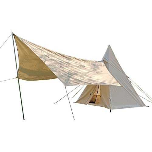 Pyramid Person Teepee for Hunting Family Team Backpacking Hiking - Camping Yurt Tent vision