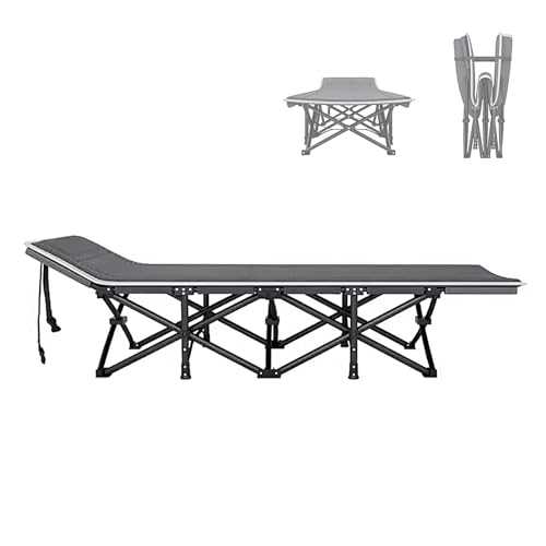 WXQZHF Folding bed Portable Folding Bed，Camping Cots,Portable Bed for Adults Folding Camping Cot Folding Cot Camping Cot for Adults Portable Folding Outdoor Cot for Outdoor Travel Camp Beach Vacati