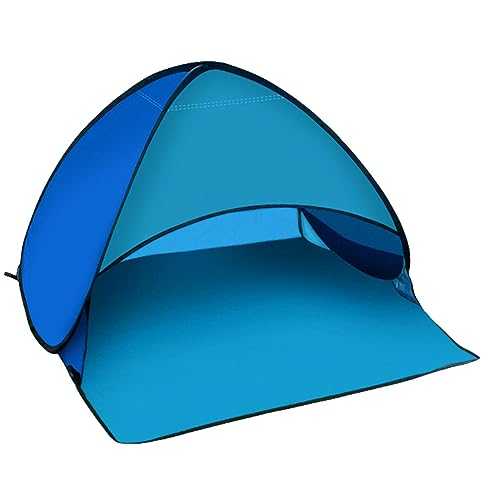 Dog Pop Up Tent - Head PopUp Canopy Beach Sun Shelters - Portable Sunproof Sun Shade With Mobile Phone Stand For Beach, Picnic, Hiking, Camping