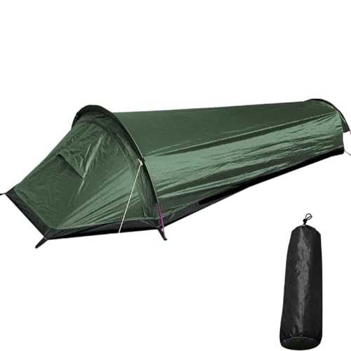 Single ManOutdoor Tents,Ultralight Backpack Camping Tent,Camping Hiking Portable Personal Tent,Weighing Only 750g,Windproof,Rainproof,Mosquito Proof,Breathable,suitable for all Seasons