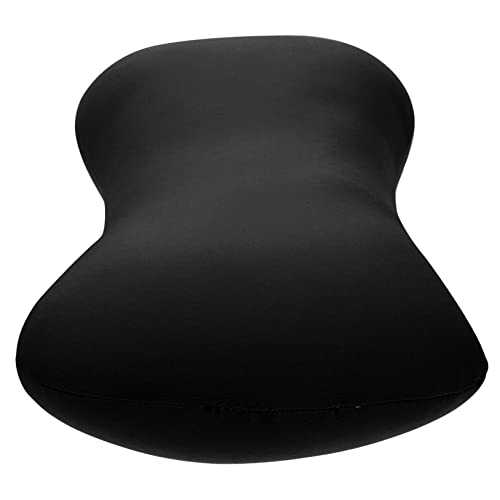 SMASOLO Portable Bone Shaped Camping Pillow Ergonomic Comfortable Mini Pillow for Outdoor Travel Office Car Use Wear Resistant and Convenient Nap Cushion