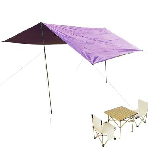 Sun Shade for Beach | Waterproof Sun Shelter with Beach Shade | Windproof and Portable Beach Canopy Tent for Picnics Fishing Camping Caits