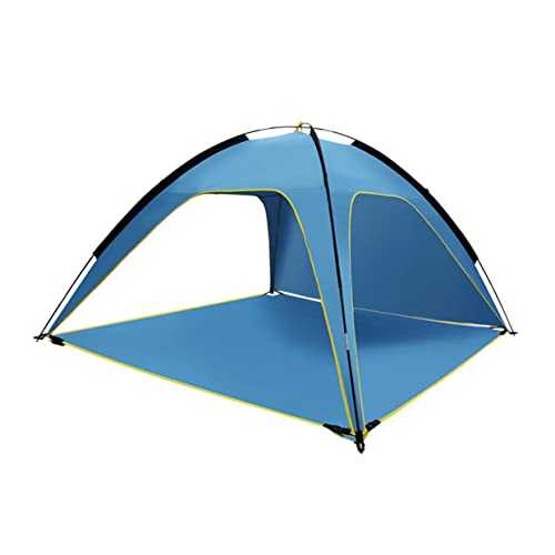 BESPORTBLE 1pc Tent Dome Outdoor Camping Vinyl Canopy Waterproofing Inflatable Shade Canopy Cot Protection Umbrella Portable UV Rooftop Teepee Cabana Swag Blue Cloth