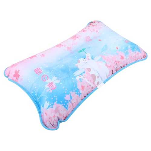 KITANDOVE Cute Pattern Design Inflatable Pillow Water Cooling Pillow for Camping Outdoor