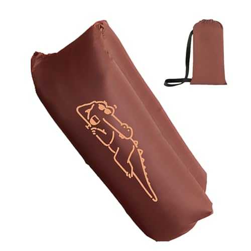 Air Sofa Inflatable - Waterproof Air Couch Camping Inflatable Lounger | Leisure Time Square Neck Pillow Ergonomic for Outdoor Travellers for Hiking, Concerts