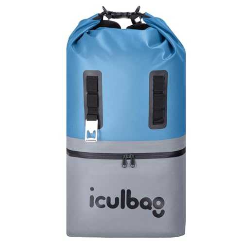 Iculbag 20L Cooler Backpack Insulated Waterproof 12 Cans Cooler Bags Insulated Lunch Bags for Women Men for Camping Hiking Beach Beach