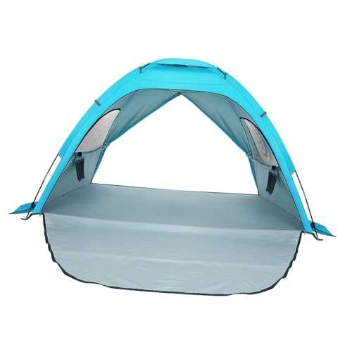 Toddmomy Camping Tent Sun Shelter 2-3 Person Beach Tent Folding for Lightweight and Portable
