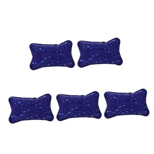 ABOOFAN 5pcs Ultra-light Inflatable Pillow Pool Party Prop Water Fillable Pillow for Outdoor Camping