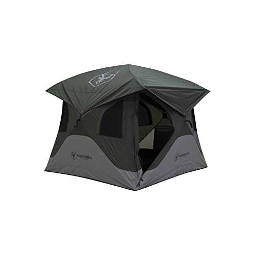 Gazelle Tents, T3X Hub Tent, Easy 90 Second Set-Up, Waterproof, UV Resistant, Removable Floor, 3-Person, 68" x 76" x 82"