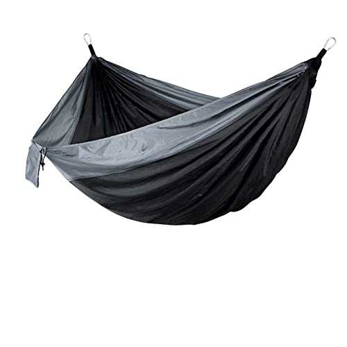 HJUGHPN Hammocks 1pc Double Camping Hammock With 2 Tree Straps Parachute Portable Lightweight Hammock Swing For Backpacking Outdoor Beach