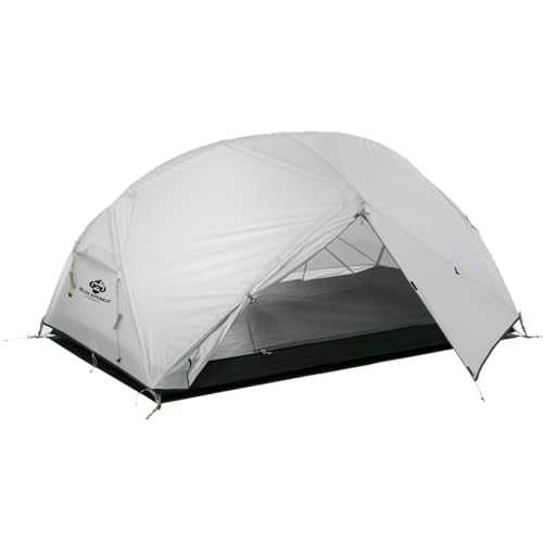 Backpacking Camping Tent 2 Person Lightweight 3 Season Waterproof Hiking Tent Easy Setup Double Layer for Hunting Outdoor Mountaineering Travel with Footprint