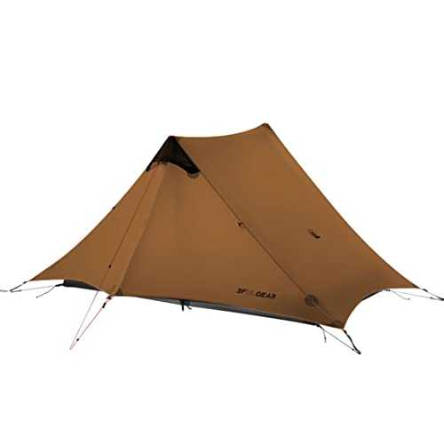 DIOSTA 3F UL Gear Lanshan Ultralight Tent 3/4 Season Camping Tent, Ideal for Garden Camping, Outdoor Lightweight Camping Shelter and Hiking Tent