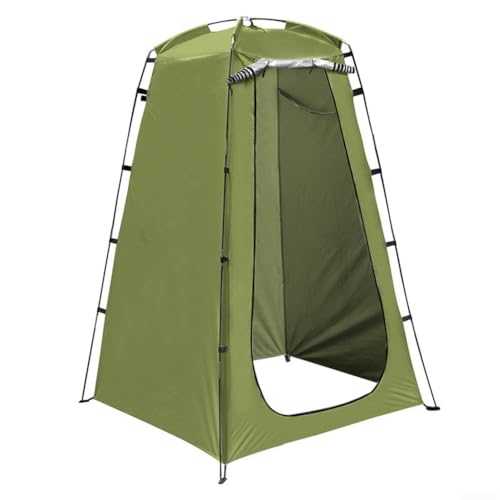 Yuanpgky Portable Privacy Tent for Camping, Beach, Travel, Outdoor Wedding Photography - 1 Person, 3 Season, Silver Coated, UV Protection, Water Resistant