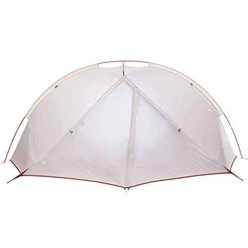 Tentock 3 Seasons Outdoor Trekking Tent, Outdoor Waterproof Tent with Aluminium Pole Ultralight 20D Silicone Camping Tent for 2 Persons