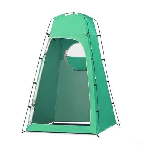 Multi use Shower Tent with Ground Support Portable Privacy Shelter for Camping, Beach, and Outdoor Events