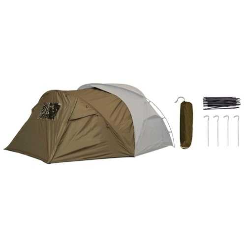 TOWARDSNAN Tents,Spacious Outdoor Tent for Family Camping with Extended Front and Canopy Easy Setups, Easy Setups Waterproof Camp Tent