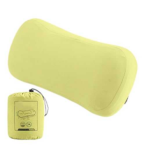 Camping Pillow - Pillow for Naps, Travel and Outdoor Camp | Airplane Travel Pillow, Portable Washable Lumbar Pillow, Ideal for Airplanes, Camping and Camping