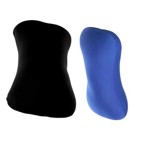 TOYANDONA 2Pcs Portable Neck Cushion Wear Resistant Headrest Pillow for Office Car Camping Comfortable for Travel and Naps Ergonomic Design for