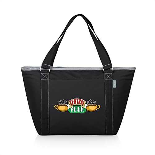 ONIVA - a Picnic Time brand - Friends Central Perk Topanga Tote Cooler Bag - Soft Cooler Bag - Picnic Cooler, (Black)