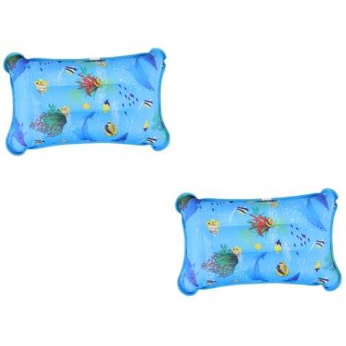 POPETPOP 2pcs Water Pillow Inflatable Pillow Inflatable Camping Pillow Pillows Cooling Sleep Pillow Inflatable Sleep Pillow Outdoor Pillow Camping Pillow Pillow for Summer Pvc