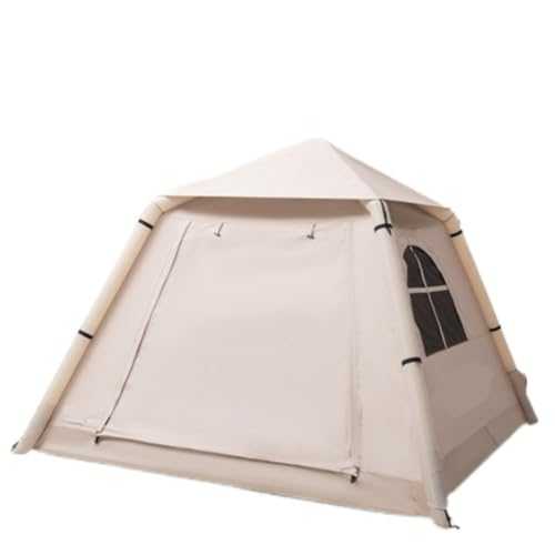 Tent Four-person Single-layer Inflatable Tent Quick-open Camping Outdoor Portable Camping Rainproof And Sunproof Camping Tent