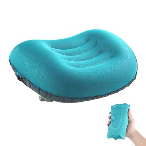 Camping Pillows Inflatable Pillow for Adults Kids Travel Pillow for Camping Ultralight Beach Pillow with Storage Bags Blow Up Pillows Ergonomic for Neck Support Hiking Backpacking Cushion Fishing