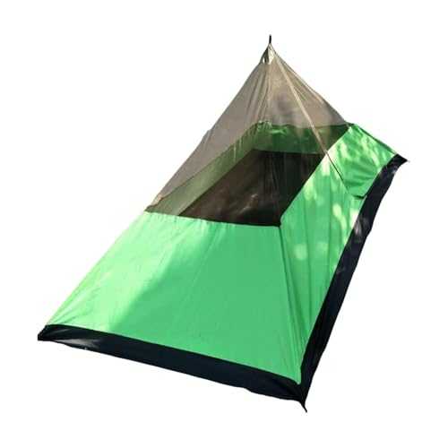 Lightweight Biivy Tent – Camping Shelter, Foldable Canopy | Portable Triangle Outdoor Cover, Ultraliight Hiking Shade Structure, Rod-Free Waterproof Base for Travel Backpacking Adventures and Survival