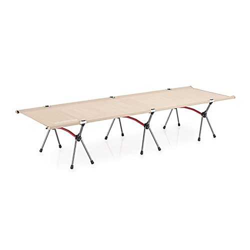WXQZHF Folding bed Folding Bed Camping Folding Bed Aluminum Alloy Camouflage Folding Cot Ultralight Portable Folding Bed Beach Outdoor Travel Camping Cots Portable Fold Up Bed Portable Folding Camp