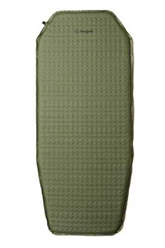 Snugpak | Travelite Sleeping Mat Midi Half Length | Accessories | Self-inflating | 25mm Thickness (Olive)