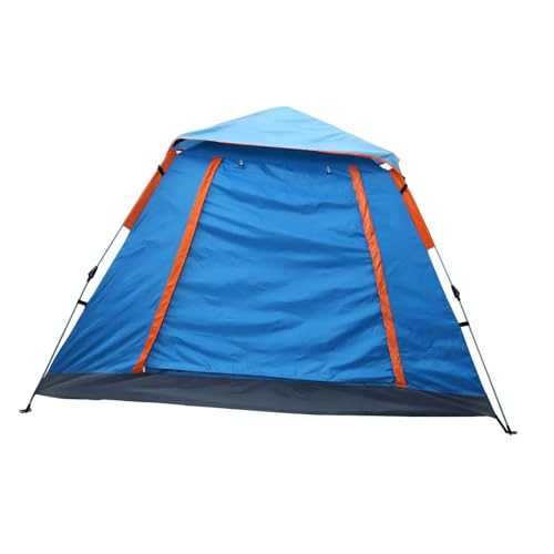 HANABASS Portable Outdoor Folding Camping Tent Waterproof Thickened Automatic Setup Large Tent for Family Suitable for Hiking Festivals and Travel