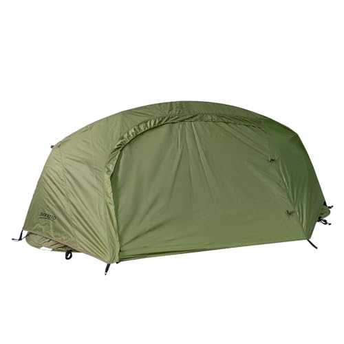 1 Person Hiking Tent, Ultalight and Easy to Set Up Waterproof with Aluminum Frame, 3 Season Camping Double Layer Shelter Portable Tent with Carry Bag