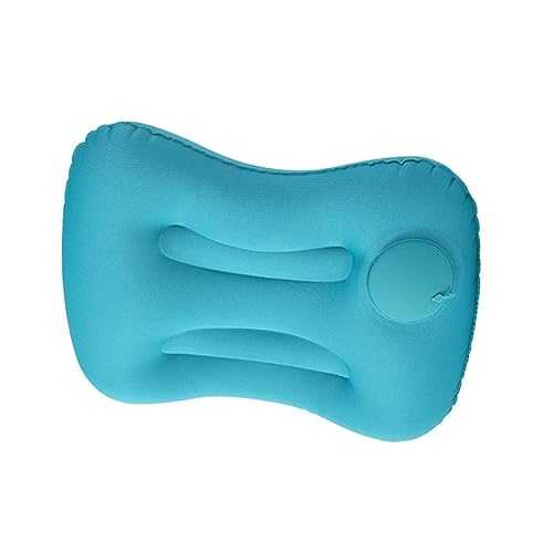 CHILDWEET Inflatable Pillow Cushion Body Foam Travel Pillow Inflatable Couch Blanket Travel Neck Pillow Inflatable Inflating Van Seat Bed Backpacking Pillow Outdoor Camping Pillow Polyester