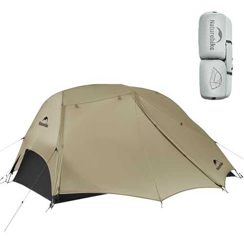 Naturehike Free Standing 2 Person Backpacking Tent with The Double Canopy Ultralight Nylon Double Layer Waterproof Camping for Camping, Festivals, Backyard, Sleepovers